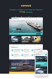 Canava Logistics And Business Html Template Business Wordpress Themes Wordpress Theme Logistics