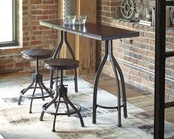 Odium Counter Height Dining Table And Bar Stools Set Of 3 Counter Height Dining Room Tables Counter Table Set Counter Height Dining Table