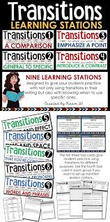 The function and importance of transitions in both academic writing and professional writing, your goal is to convey information clearly and concisely, if not to convert the reader to your way of thinking. Writing Lessons And Activities Students Always Need A Little Practice With Using Transitions Help Your Learning Stations Writing Transitions Teaching Writing