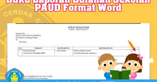 Maybe you would like to learn more about one of these? Buku Laporan Bulanan Sekolah Paud Format Word Operator Sekolah