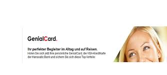 Die bank gehört zu 75 % der französischen société générale und zu 25 % der hamburger otto group. Hanseatic Bank Genialcard Kreditkartebilliger De
