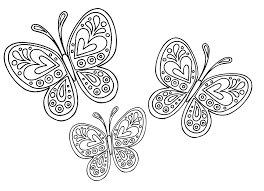 Disegni Per Bambini Farfalle Colorare Disegni Drawing Butterfly Animalidacolorare Tatuaggi Fiore Di Loto Tatuaggio Di Fiore Disegni Da Colorare