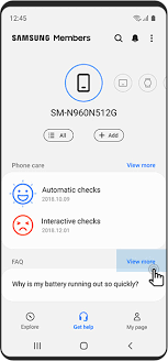 ■ easily review device diagnostics. Samsung Members Apps The Official Samsung Galaxy Site