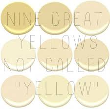 Yellow Paint Colors