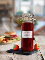 Erdbeer Tomaten Ketchup Rezept Tomaten Ketchup Ketchup Tomaten