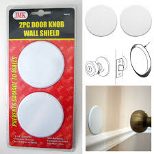 ： unbranded/generic, hot stainless steel security door guard lever. 4 Wall Protector Door Knob Prevent Drywall Holes Dings White 3 1 4 Round Shield Walmart Com Walmart Com