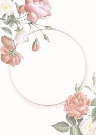 Download Premium Illustration Of Elegant Floral Frame Design Illustration Floral Border Design Floral Logo Design Illustration Design