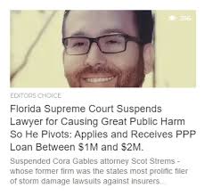 Florida Attorney Scott Strems Receives Good News About His Potential  Disbarment from Judge