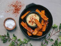 Fill a medium saucepan with enough vegetable oil to come 2cm up the sides and heat. Baked Polenta Chips Recipe Viva