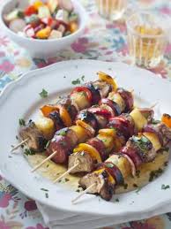 Brochettes Poulet Chorizo Recette Recette Brochette Poulet Recettes De Cuisine Brochette Poulet