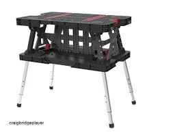 Adjustable Leg Folding Work Table Portable Bench Tools Garage Garden Home Diy Mesa De Trabajo Plegable Mesas De Trabajo Mesa De Trabajo Portatil