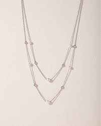 Modern Station Necklace