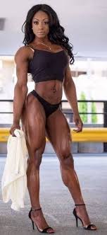 Despite all the aesthetic hurdles that female bodybuilders have to face these black female bodybuilders have made it huge in the fitness world. Sk Black Bikini Instagramgirls Girlsfrominstagram Instagramselfies Selfies Girlselfies Fitness Models Female Black Female Bodybuilders Body Building Women