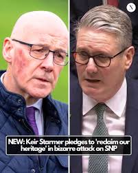 Keir Starmer has said the UK will 'reclaim our heritage' in a bizarre  attack