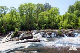 Top atlanta parks & nature attractions: High Falls State Park Hiking The Falls Trail