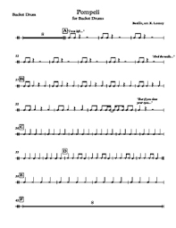 Bucket Drum Pompeii In 2020 Bucket Drumming Drums Music Assessments