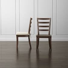 Harper Tea Ladder Back Wood Dining Chair And Sand Cushion Dining Chairs Wood Dining Chairs Ladder Back Dining Chairs