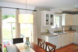 Vertical blinds make a great addition to any home with large windows or sliding glass doors. Kitchen Sliding Glass Door Curtains Sliding Doors