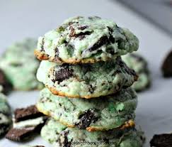 Spritz cookies are a classic christmas cookie! Holiday Oreo Cream Cheese Cookies The Baking Chocolatess
