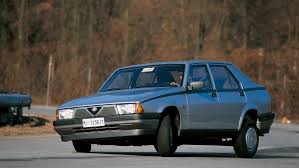 Image result for Navy Blue 1985 Alfa-Romeo