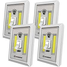 Litezall Light Switch Battery Operated Cordless Wireless Light Super Bright Cob Led Technology For Baby Nursery Dark Hallways Bedrooms Closets Rv S No Wiring Batteries Included 12 Pack Amazon Com