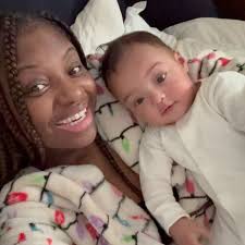 👶🏽🥰💕Wow what a gift to celebrate Mothers Day. There’s no greater love.  Thank you Jet Jude Bennett-Hardy for choosing me to be your mommy. You &  Daddy are my whole world 🖤