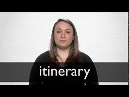 How To Pronounce Itinerary In British English Youtube