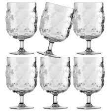 See more ideas about wine, halloween wine glasses, painting glassware. Wine Glass Set 6 Pieces Unbreakable Harmony Moon Ice Marine Busi