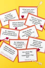 To this day, he is studied in classes all over the world and is an example to people wanting to become future generals. Printable Valentine S Day Trivia Hey Let S Make Stuff