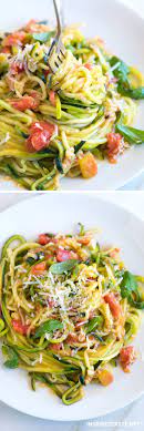 Guilt Free Garlic Parmesan Zucchini Noodles Pasta Recipe Zucchini Pasta Recipes Zoodle Recipes Veggie Dishes