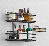 3 Pack Shower Caddy Shelf Bathroom Basket Bath Storage Holder Organizer  Rack NEW