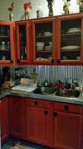 Rustic Kitchen Remodel Ideas In 2020 Rustic Kitchen Cabinets Rustic Kitchen Chicken Wire Cabinets