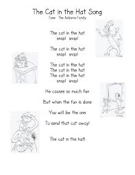 The Cat In The Hat Dr Seuss Activities Dr Seuss Preschool Dr Seuss Day