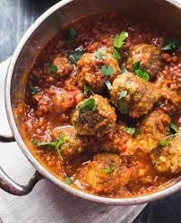 Moroccan Lamb Meatballs The Girl Loves To Eat Recipe Moroccan Lamb Meatballs Lamb Meatballs Lamb Mince Recipes