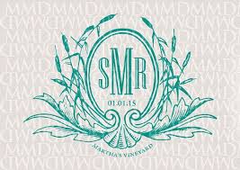 Seaside Custom Beach Wedding Wedding Logo Monogram Wedding Logos Wedding Logo Design