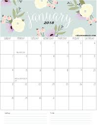 January 2018 Calendar Calendar Printables Calendar Wallpaper Calendar 2019 Printable