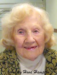 Obituary information for Audrey Hood Hampton