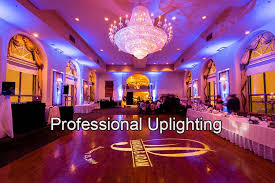 Uplighting Vs No Uplighting Wedding Uplighting Rental