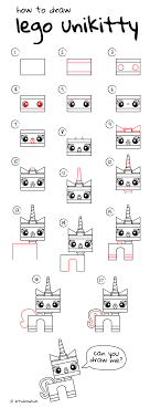 How To Draw Lego Unikitty Easy Drawing Step By Step Perfect For Kids Let S Draw Kids Http Letsd Easy Drawings Drawing Tutorial Easy Step By Step Drawing