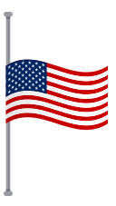 Did you know to half mast the flag today in wisconsin? Rules For Flying The American Flag Carrot Top Industries