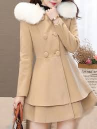 Ted baker yecara double breasted peaked lapel coat. Camel Outerwears Tops Search Cichic