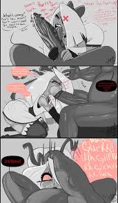 hazbin hotel, vaggie (hazbin hotel), yamathegod, angry, angry fellatio - R34  Vault