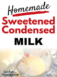 What you have left is milk that doesn't have any additives or it really comes down to what each milk adds to your recipe — and taking a beat to. How To Make Your Own Healthy Ish Sweetened Condensed Milk Substitute