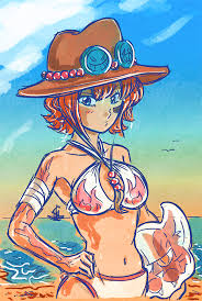 Majora's One Piece blog - Isuka enjoying off-duty time for DAY 1 (“beach...