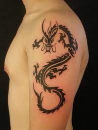 Dragon Tattoos For Men Tribal Tattoos Tattoos Tribal Dragon Tattoos