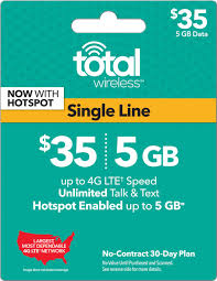 4 hours ago insert your new network sim card. Best Buy Total Wireless 35 Unlimited 30 Day Plan Total Wireless 35