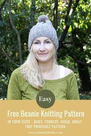 How To Knit A Hat With Straight Needles Beanie Knitting Patterns Free Knit Beanie Pattern Knitting Patterns