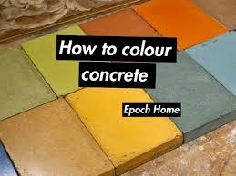 Adding color to your concrete is a great way to brighten up the look of any diy concrete product. How To Colour Concrete Concrete Color Concrete Concrete Diy