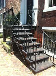 Cast Iron Front Stairs Step One Exterior Stairs Stairs Outside Stairs