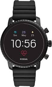 Available in our signature leather bands, beautiful stainless. Amazon Com Fossil Men S Gen 4 Explorist Hr Heart Rate Stainless Steel And Silicone Touchscreen Smartwatch Color Black Model Ftw4018 Watches